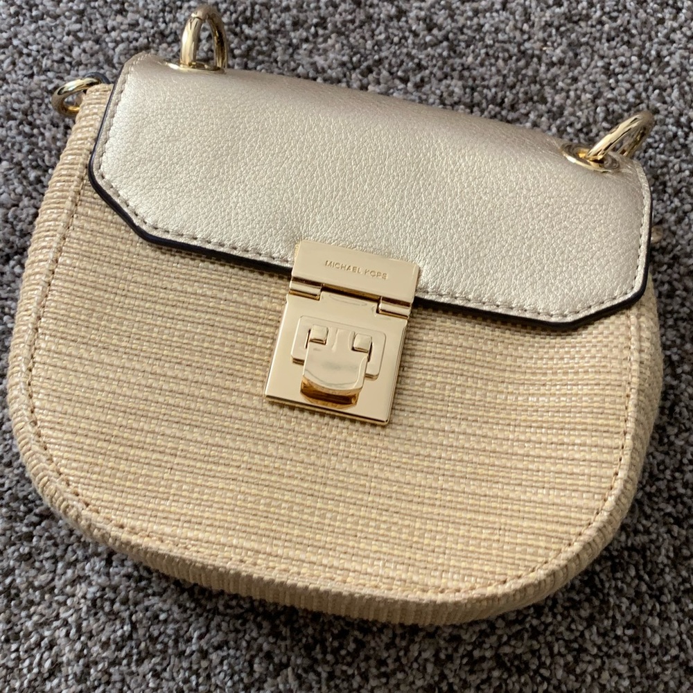 Michael Kors Rose Gold Crossbody Bag